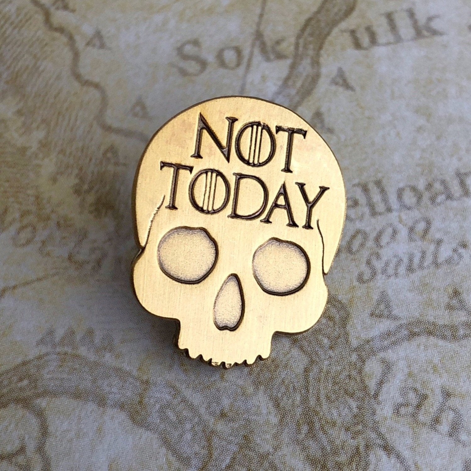 Not Today Pin - Rad Girl Creations