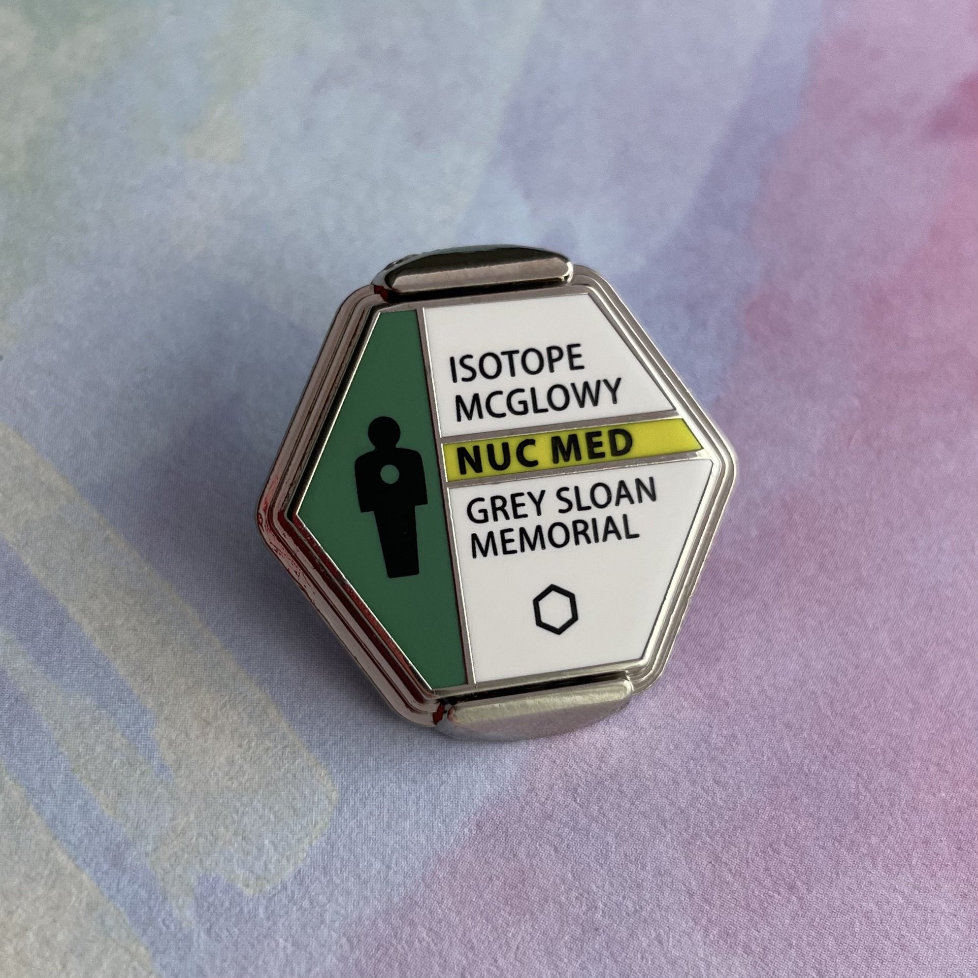 Nuclear Medicine Pin Pack - Rad Girl Creations - Medical Enamel Pin