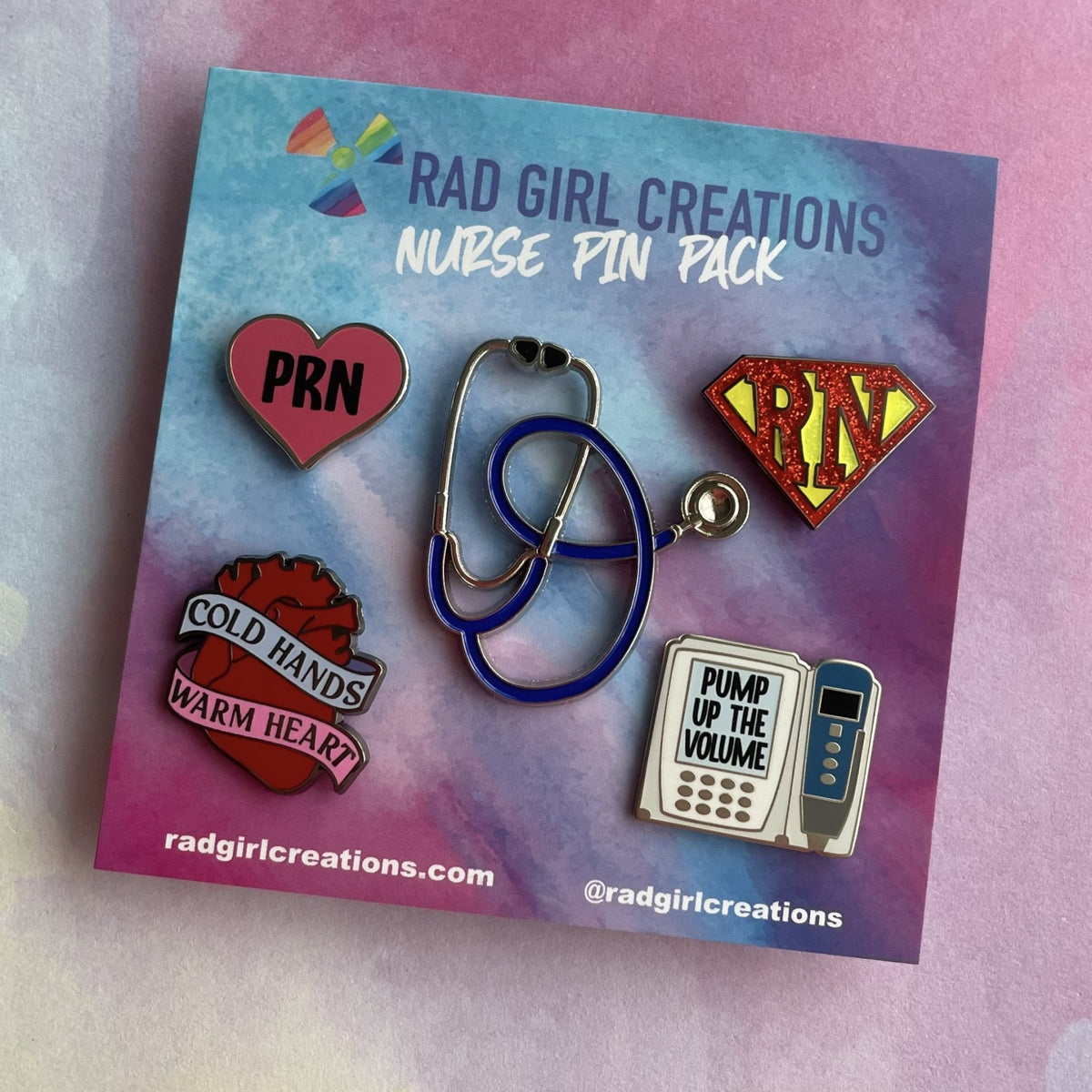 Nurse Pin Pack - Rad Girl Creations