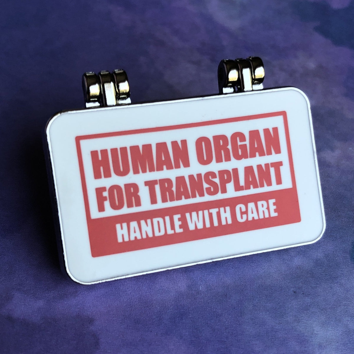 Organs on Ice Pin - Heart Transplant - Rad Girl Creations