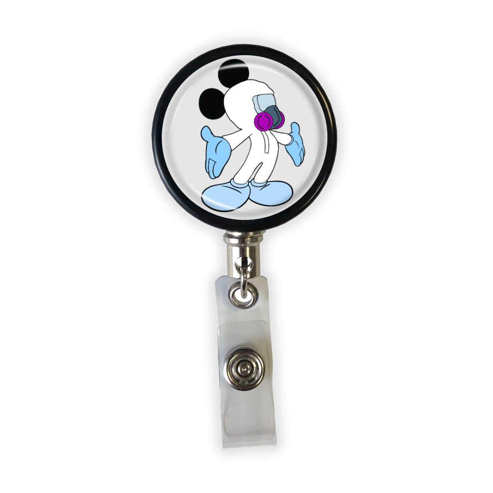 PPE Mouse Badge Reel - Rad Girl Creations