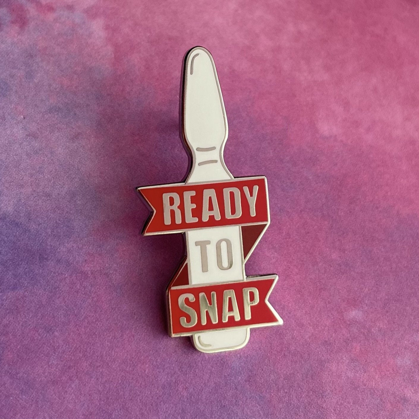 Ready to Snap Pin - NEW COLOR! - Rad Girl Creations
