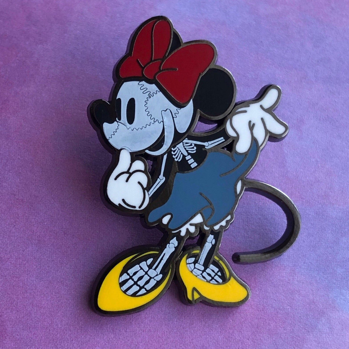 Skellie Mouse Pin - Rad Girl Creations