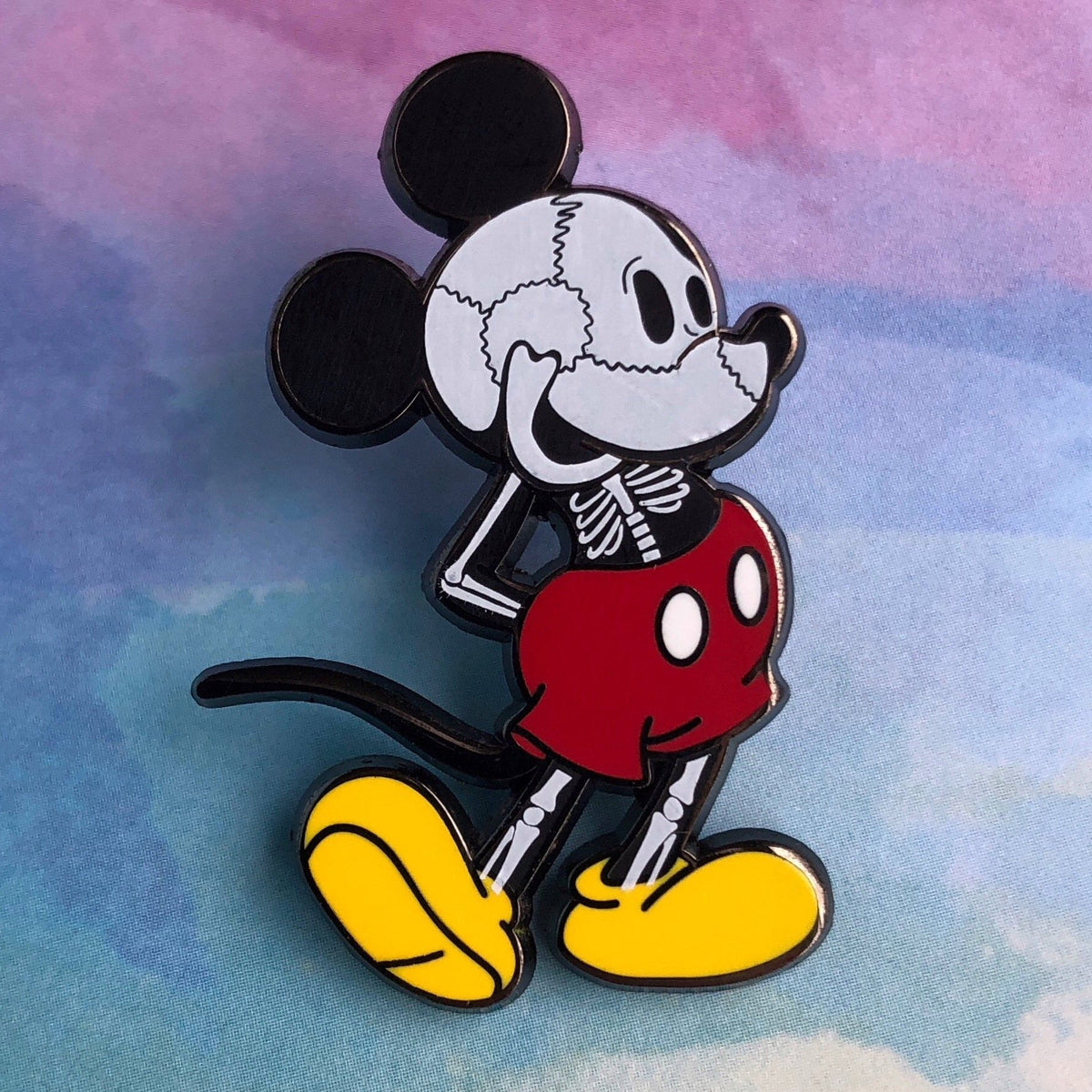 Skelly Mouse Pin - Rad Girl Creations