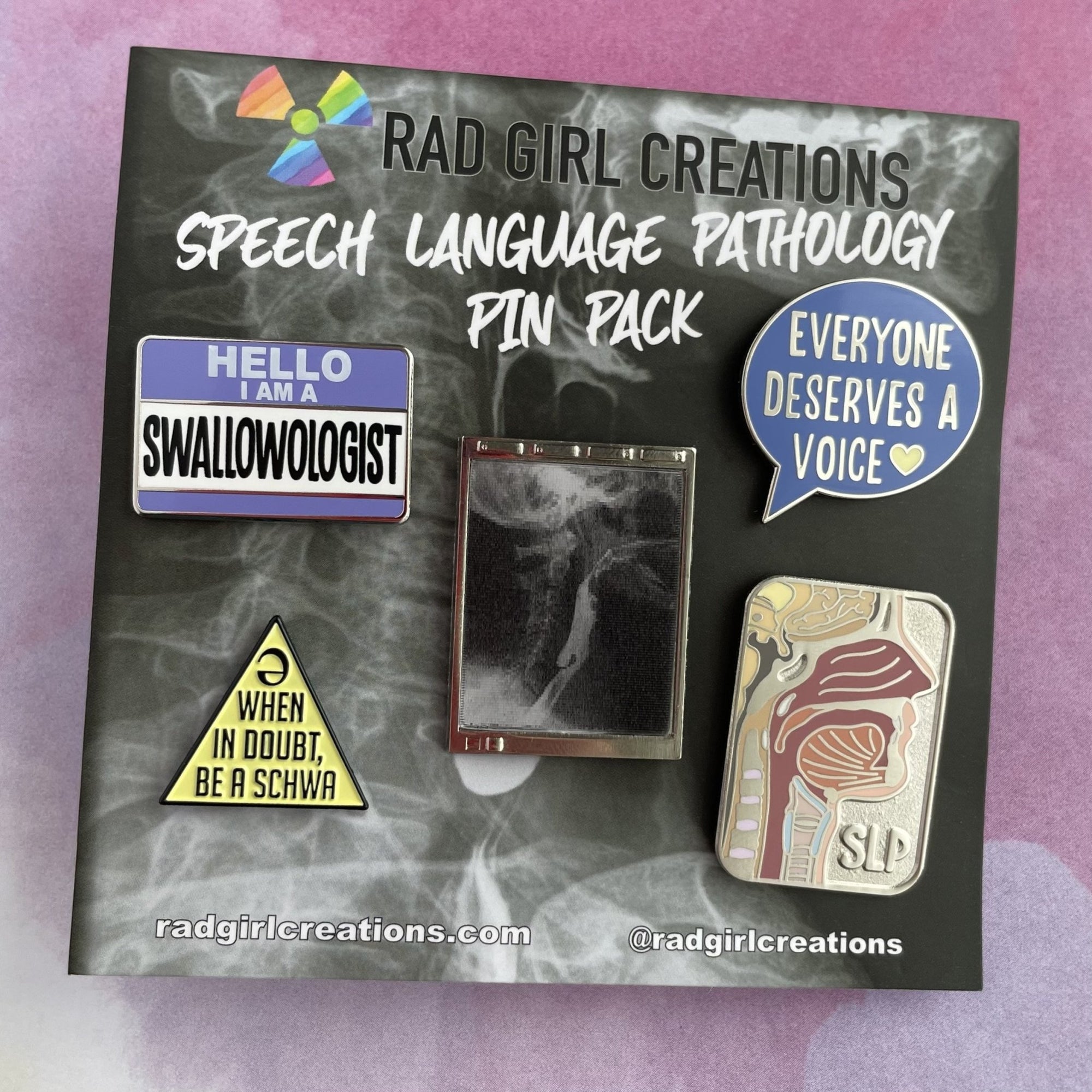 Speech Language Pathology Pin Pack - Rad Girl Creations