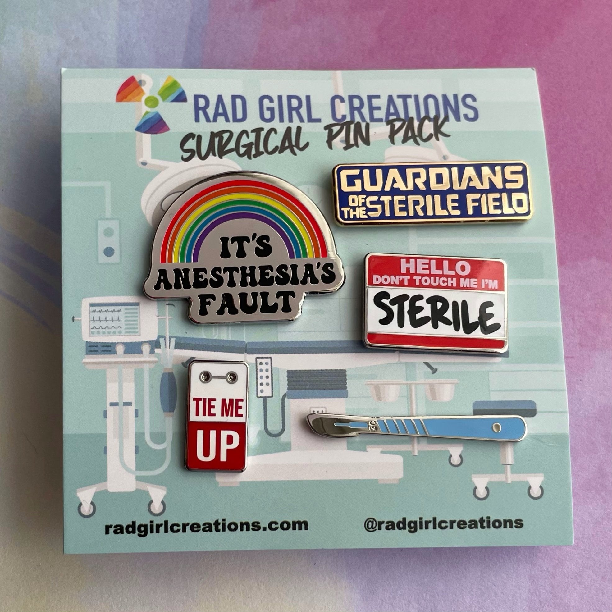Surgical Pin Pack - Rad Girl Creations