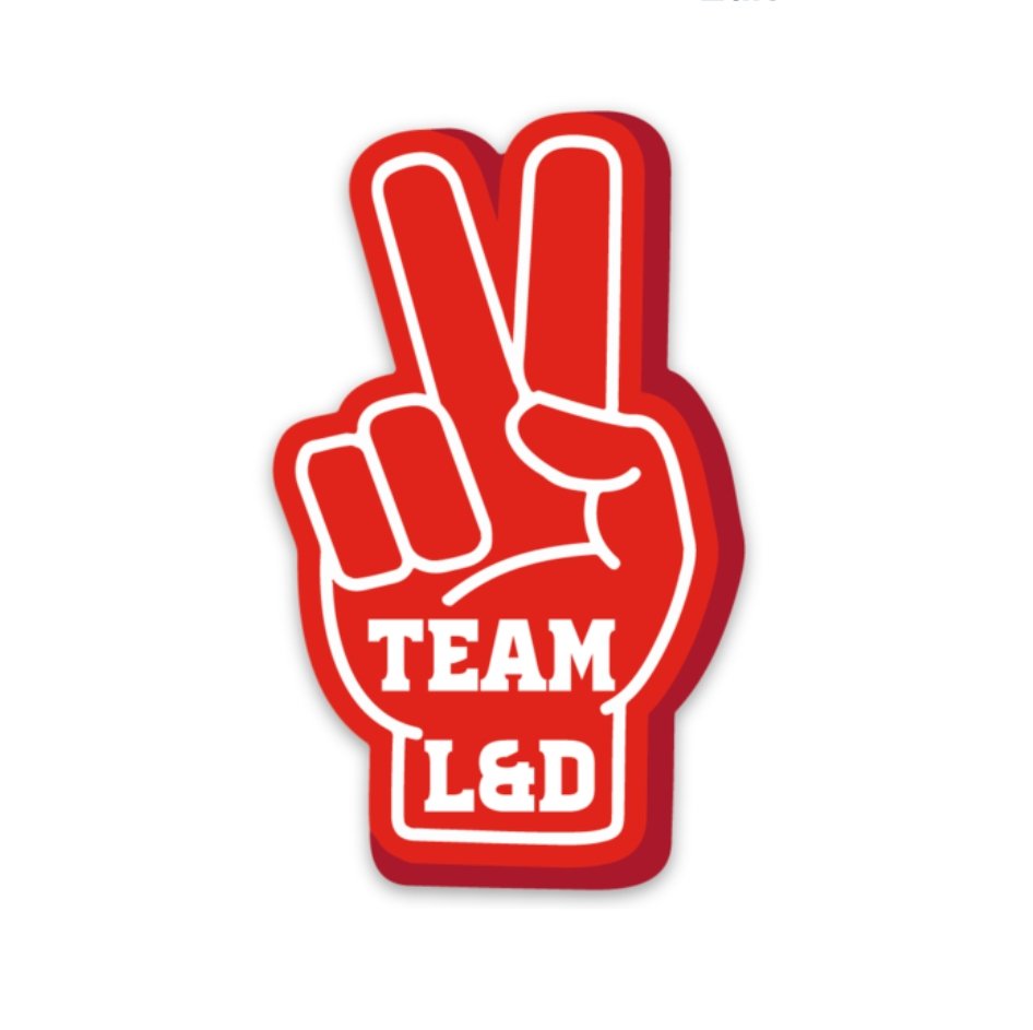 Team L&D Decal - Rad Girl Creations