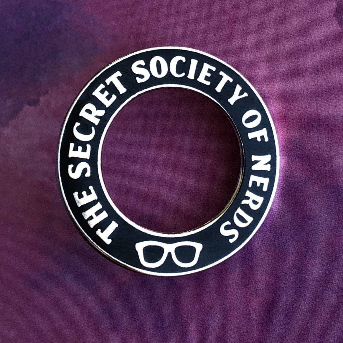 The Secret Society of Nerds Pin - Rad Girl Creations