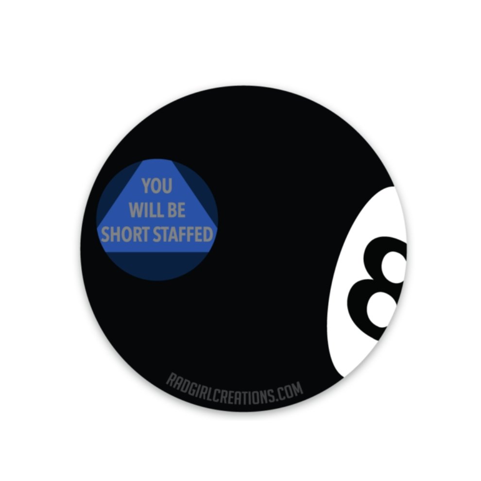 UnMagic Eight Ball Decal - Rad Girl Creations