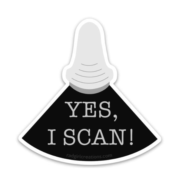 Yes I Scan! Decal - Rad Girl Creations